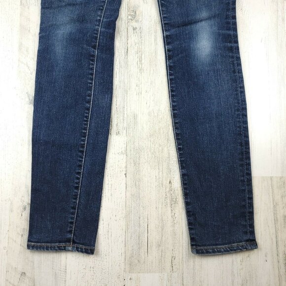 Textile Elizabeth And James Denim Blue Women's Jeans Debbie Skinny Size 26 EUC - Picture 3 of 10